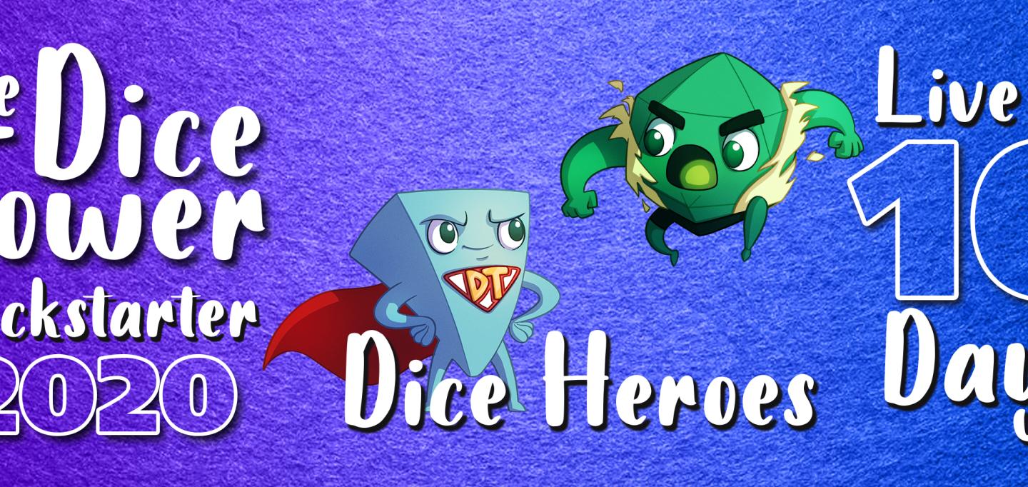 Dice Tower Kickstarter 2020 Banner