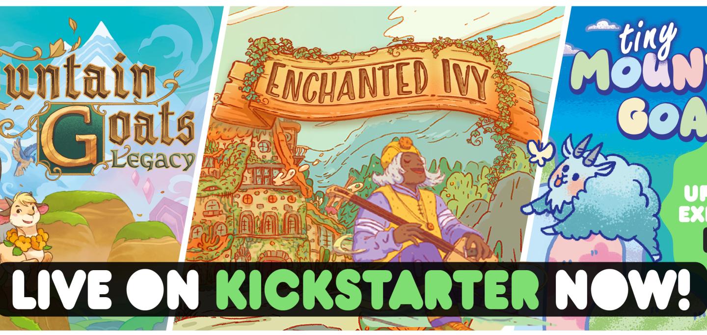 Mountain Goats: Legacy and Enchanted Ivy - Landscape Banner