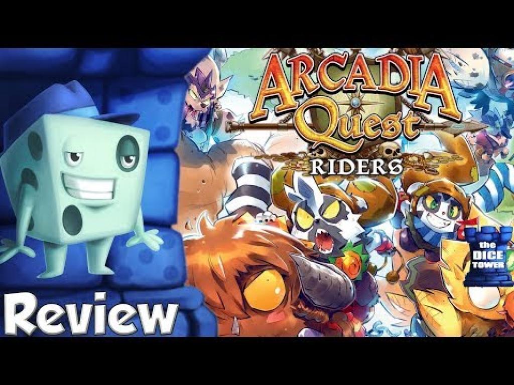 Arcadia Quest: Riders Review - with Tom Vasel | The Dice Tower