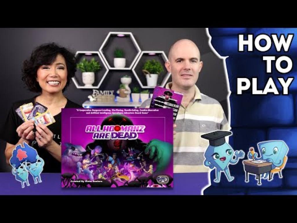 All Hoomanz Are Dead - How to Play Board Game. With Stella and Tarrant ...