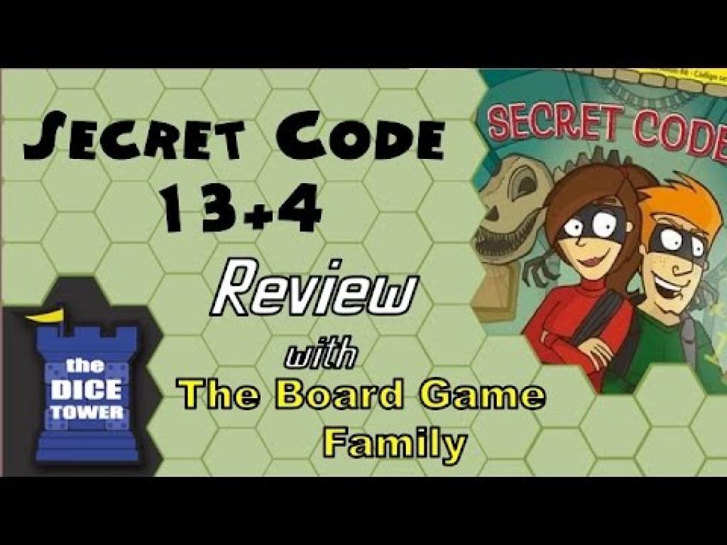 Secret Code 13+4 Review - With The Board Game Family|The Dice Tower