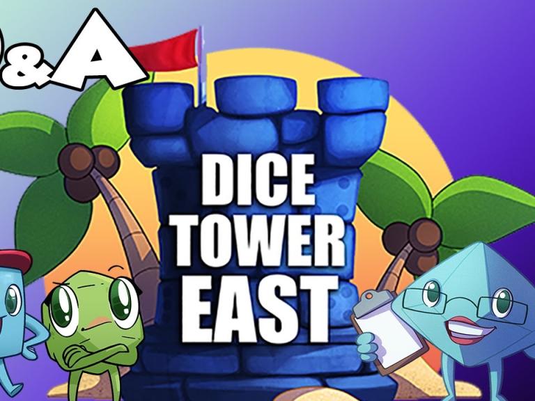 Dice Tower East Q&A 2022 Splash