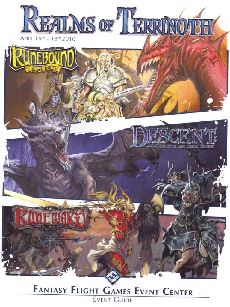 Realms of Terrinoth: Descent / Runewars Scenarios