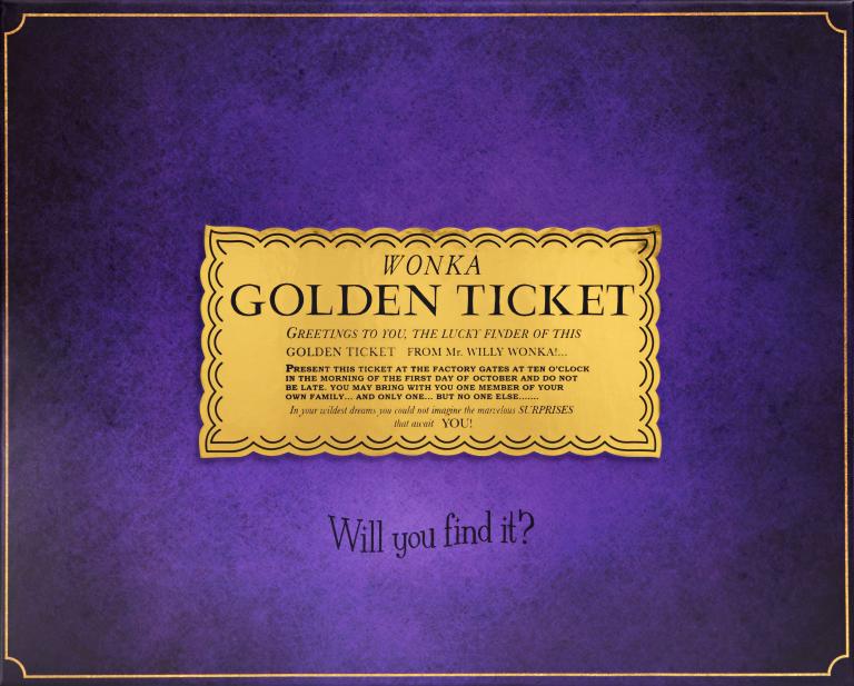 willy wonka and the chocolate factory golden ticket template