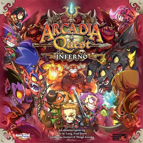 Arcadia Quest: Inferno Review - with Tom Vasel | The Dice Tower